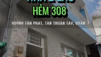 Nhà đẹp hẻm 308/9 Huỳnh Tấn Phát