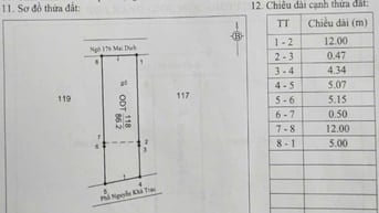 Quận CẦU GIẤY nhà 02 mặt đường, 01 MẶT PHỐ, 01 MẶT ĐƯỜNG 5 Tầng, 86m2