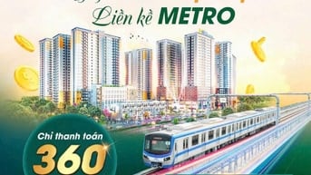 Chỉ 360 triệu nhận ngay căn hộ bcons city metro bến thành suối tiên