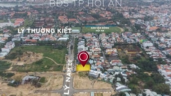 BÁN LÔ GÓC 2 MẶT TIỀN TRUNG TÂM HỘI AN 973M CÓ PHÉP XÂY KHÁCH SẠN