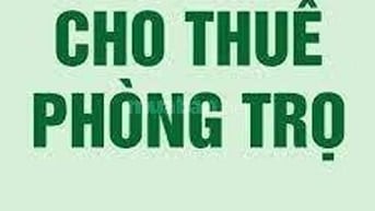 Có 2 phòng trọ khép kín cho thuê, tầng 2 và 2,5 giữa phố Nguyễn Văn Tố