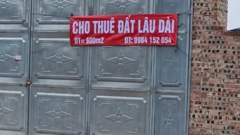 CHÍNH CHỦ CHO THUÊ ĐẤT LÂU DÀI TẠI VÂN CÔN – HOÀI ĐỨC