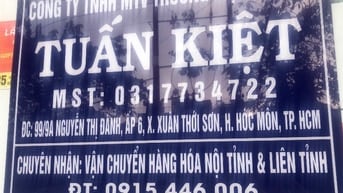 Công Ty Tuấn Kiệt Logistic tuyển gấp 3 tài xế xe tải 