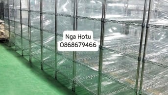 Xe đẩy hàng, giá để hàng, xe lưới để hàng