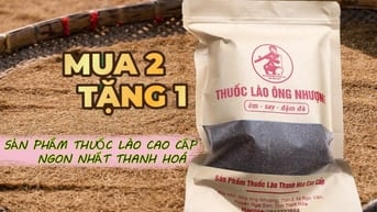 THUỐC LÀO ÔNG NHƯỢNG CAO CẤP THANH HOÁ 80K 1 LẠNG