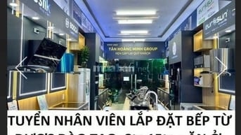 Tuyển thợ lắp đặt bếp từ tại Hà Nội, được đào tạo, có chỗ ở, 8 - 15tr