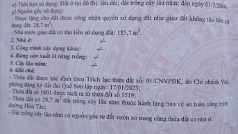 Chính chủ bán đất tại Thị Trấn Đông Phú