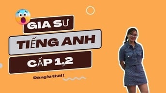 Chiêu sinh Lớp học Tiếng Anh online cấp 1,2,3
