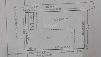 Chính chủ bán nhà cấp 4 ngang 8,8m đường Huỳnh văn Bánh, P11, Quận Phú