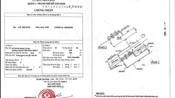 Bán nhà 34/11B Yersin, P Nguyễn Thái Bình, Q1, giá 7.5 tỷ 