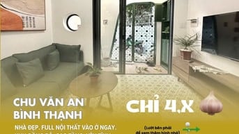 [BT96] Nhà KTS Thiết Kế – Full nt 3PN_Chu Văn An, Bình Thạnh–Chỉ 4,xT