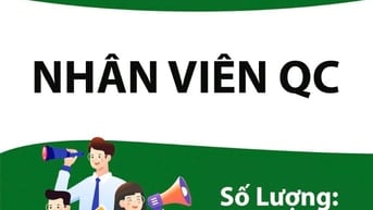 Kho quận8 tuyển gấp QC thành phẩm