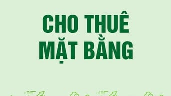 Cho thuê mặt bằng mặt tiền kinh doanh chợ Võ Thành Trang, Tân Bình