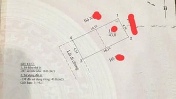 Bán Nhà Chính Chủ số 17 ngõ 45 Phố Mai Động Tam Trinh Hoàng Mai 44mx4T