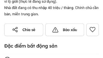 Nhà đất mặt tiền khu kinh doanh máy nông ngư cơ