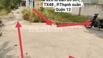 Bán Đất Nền Siêu Đẹp Thạnh Xuân 48, Sổ Hồng, Đầy Đủ Tiện Ích