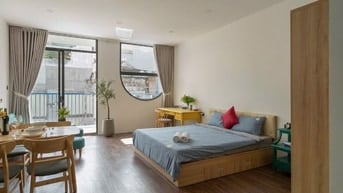 Bán CHDV ngay sân bay Tân Sơn Nhất, 4 tầng, 9 CHDV cao cấp, hẻm xe tải