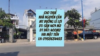 Cần cho thuê nhà hai mặt tiền dt: 5 x 80 1 trệt 3 tấm rưỡi trung tâm H