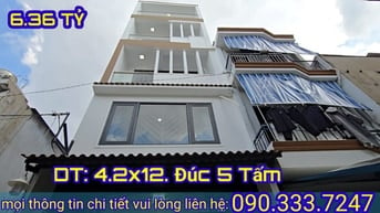 HOT HOT Siêu Phẩm ngay Trung Tâm Tân Bình- Đúc 5 Tấm MỚI Cứng