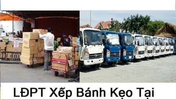 Siêu Thị Tuyển LĐPT Xếp Bánh Kẹo Lương 600k/ng,Lơ Xe Tải Lương 16tr/th