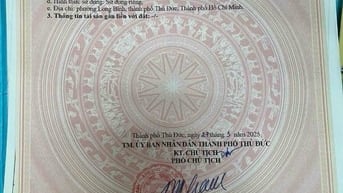 Bán đất mặt tiền sát trục đường chính dự án Long Bửu
