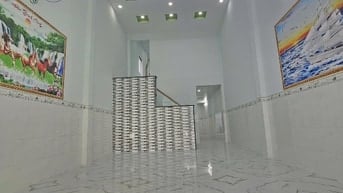 Bán nhà 4.1m x 26m 1 trệt 1 lửng tại xã Đông Thạnh Huyện Hóc Môn
