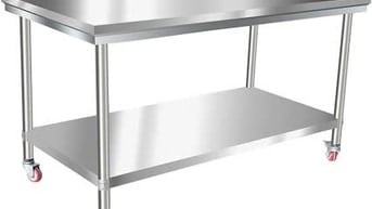 Sản xuất bàn thao tác, bàn kiểm hàng, bàn công nghiệp inox, bàn ăn