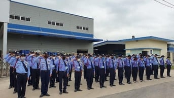 Tuyển 10 Bảo Vệ Lương 8,2 Tr Tại Quang Châu, Bắc Giang 