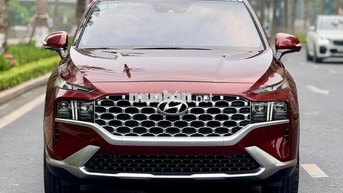Hyundai Santa Fe 2021  - 56000 km,7 chỗ,Màu Đỏ