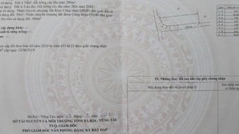 Cần tiền trả nợ Ngân Hàng Tôi cần bán lô góc 2 mặt tiền 9x38 giá rẻ