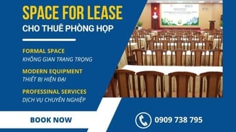 CHO THUÊ PHÒNG HỌC VÀ TỔ CHỨC SỰ KIỆN GIÁ RẺ TẠI QUẬN 3