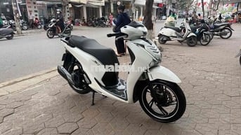 Sh 125 ABS 2017 trắng đen sporty biển B2