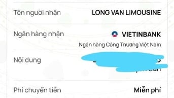 Vé xe giường nằm Long Vân Limousine 