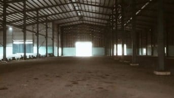 Cho thuê kho xưởng mặt tiền Quốc Lộ 1A, Long An,KV: 1ha, xưởng:5.000m2