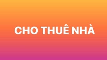 CHO THUÊ NHÀ HẺM BẠCH ĐẰNG, P.24, Q. BÌNH THẠNH