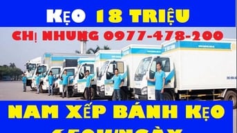 LÁI PHỤ XE TẢI B2 C D BÁNH KẸO 20 TRIỆU SIÊU THỊ LĐPT LƠ XE BÁNH KẸO