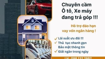 Chuyên cầm ô tô, xe máy, nhà đất tại Hà Nội