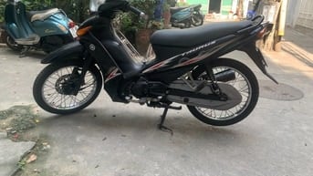 Cần bán xe Yamaha Taurus 110cc màu đen, biển 30H5, xe đẹp đăng ký đủ