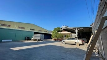 Bán đất và kho xưởng trung tâm TT  Bến Lức, Long An, DT đất : 5.290m2