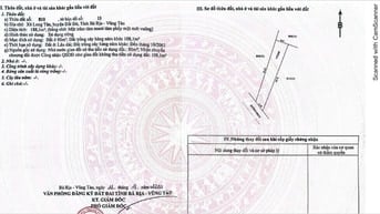 Chính chủ cần bán gấp lô đất mặt tiền đường nhựa Long Tân, Đất Đỏ