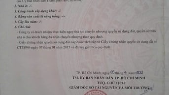 Bán đất khu dân cư Phạm Văn Hai