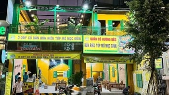 MẶT BẰNG KINH DOANH QUÁN ĂN PHỐ NGUYỄN THỊ ĐỊNH- NGAY ĐẦU LÊ VĂN LƯƠNG