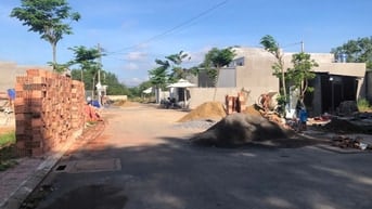 Bán đất nở hậu 119,6m² thổ cư 100% Giá chỉ 1,25 tỷ, sổ riêng