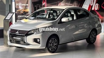 Attrage CVT Premium, 100% thuế, tặng BHTV 2 năm
