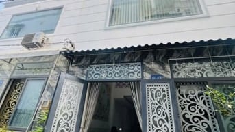 Nhà 4,9 x 9 đúc 1 trệt 2 lầu hẻm xe hơi đường số 1 p13 gò vấp 