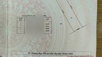 Cần bán gấp lô đất nền đường Nguyễn Viết Xuân, Thị Trấn Củ Chi,481m2