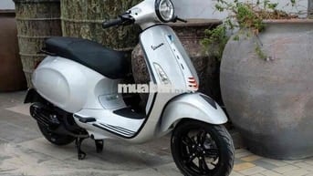 Vespa Primavera abs iget bạc poscher + đầu cong