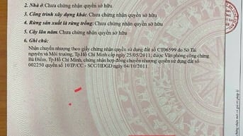 Cần tiền bán gấp đất 2 mặt tiền,Đường 30m, khu Bình Hưng Hoà B,