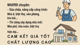 Nhận Xây Sửa Nhà - Xây Dựng Nhà Mới