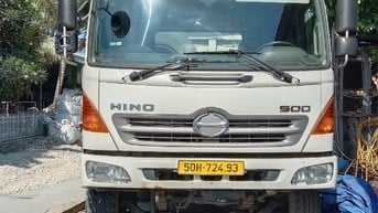 Bán xe Ben Hino 500, màu trắng, 15 tấn, máy móc zin